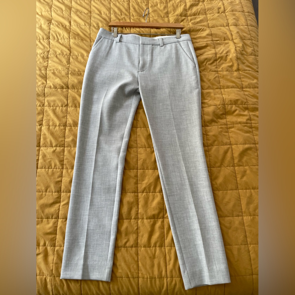 Light heathered grey Mr Turk slacks